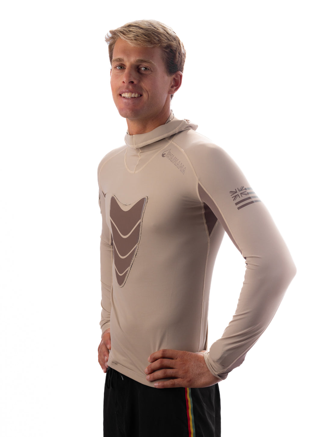 Tan Carvico Spearfishing Rash Guard