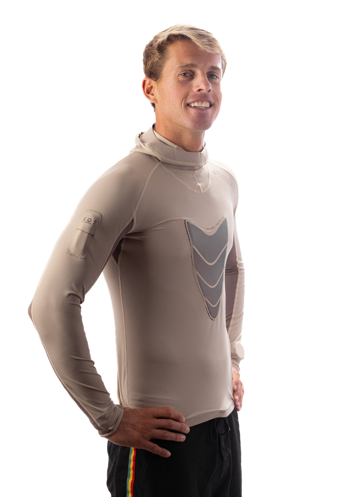 Tan Carvico Spearfishing Rash Guard