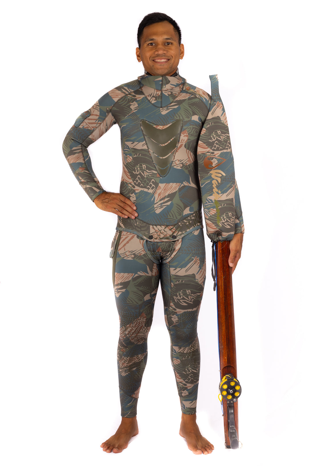 Men’s Hawaiian Brushstroke Spearfishing 3.5mm Wetsuit