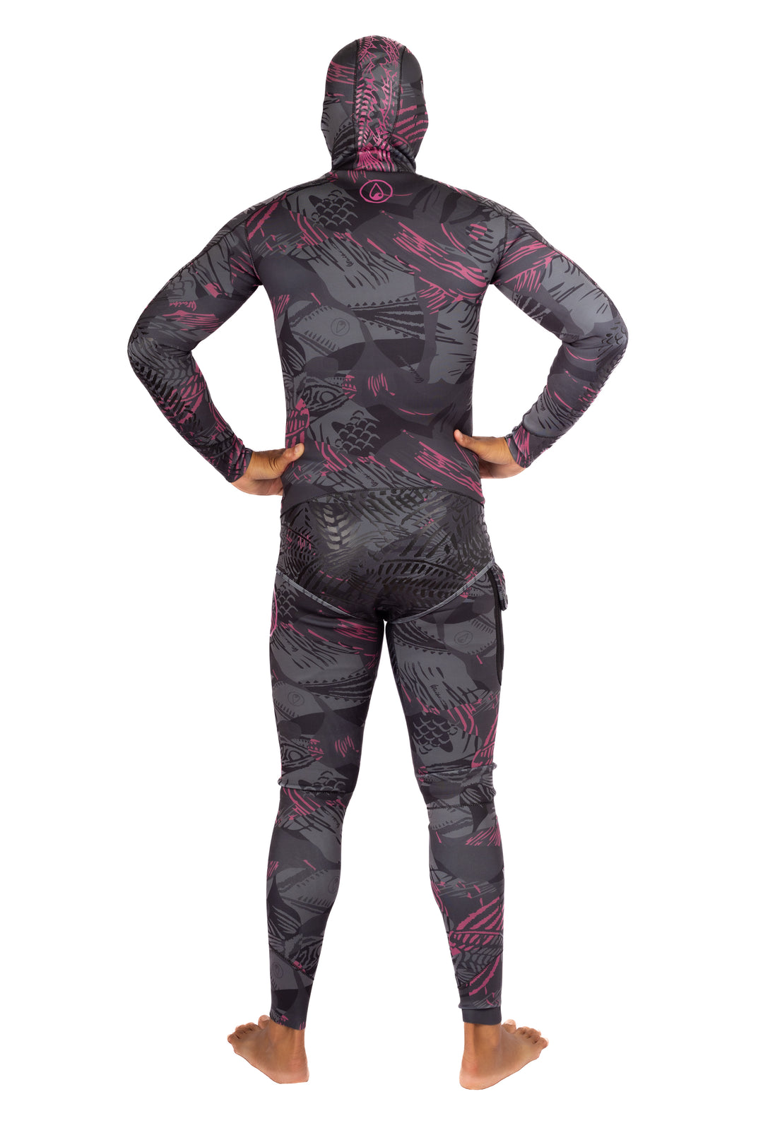 Men’s Pink Fishbone Spearfishing 1.5mm Wetsuit