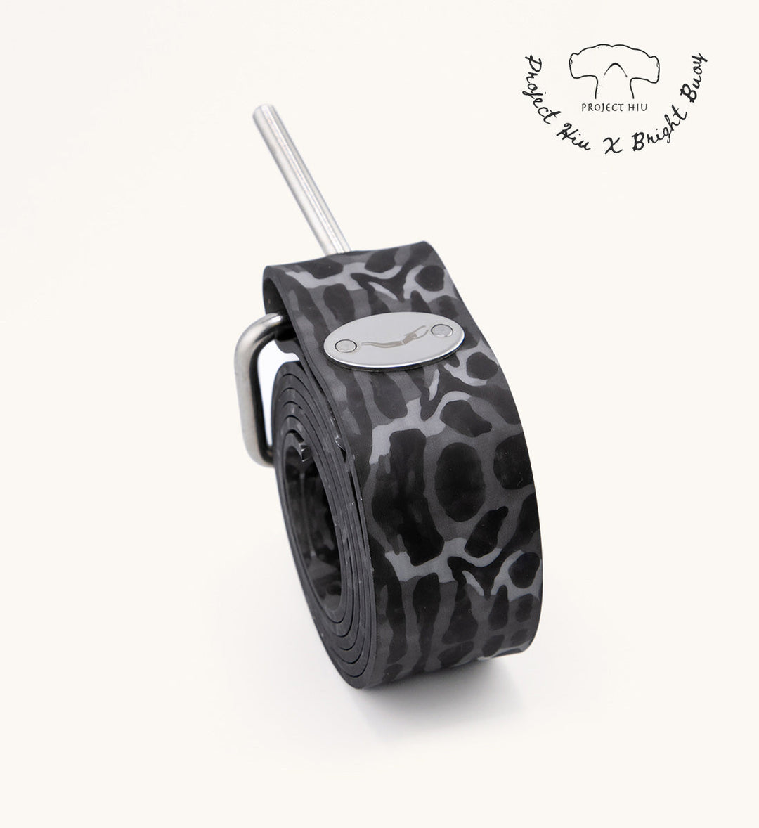 Cinturón de buceo de silicona Tiburón Tigre Project Hiu X Bright Buoy