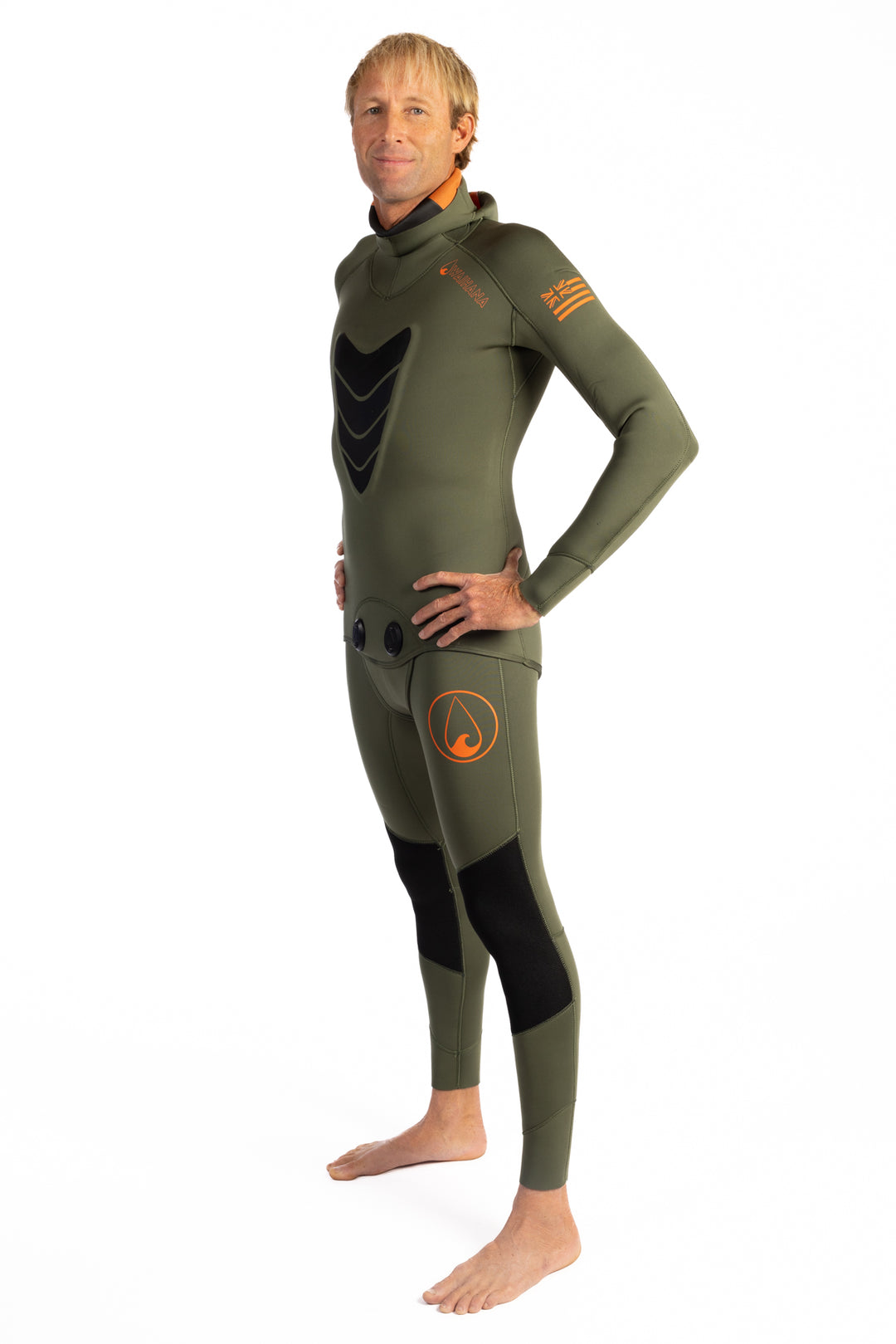 Men's Ranger Green Essentials Pro 5.0mm Wetsuit